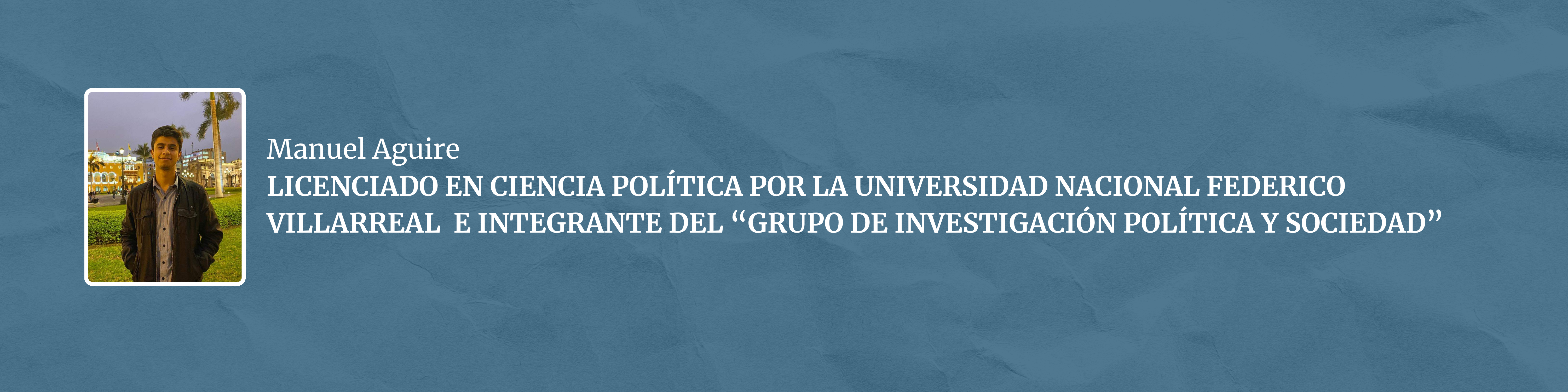 Manuel Aguirre - foto institucional